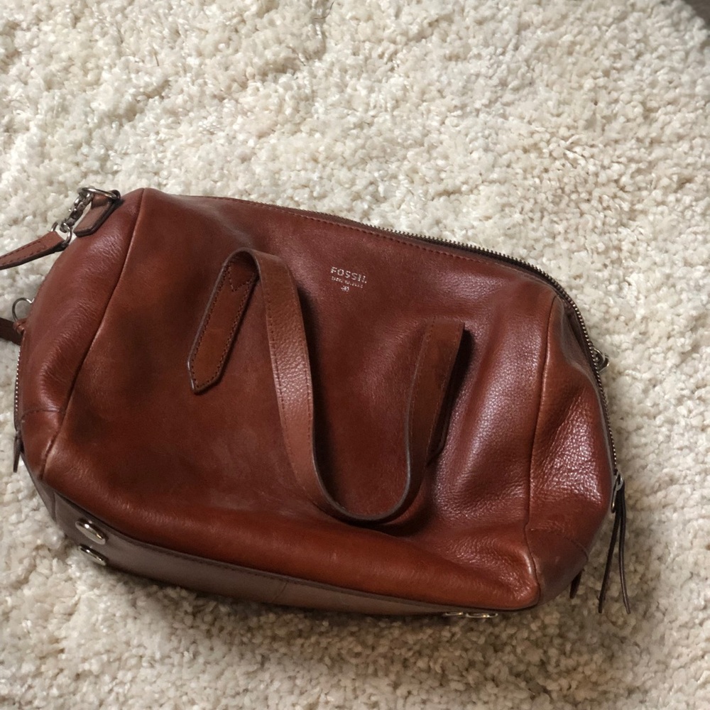 Brown Fossil Crossbody Purse